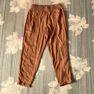 Old Navy linen rayon blend pants XS